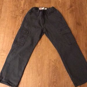 Boy’s gray Levi’s 505 size 8! . Adjustable waist